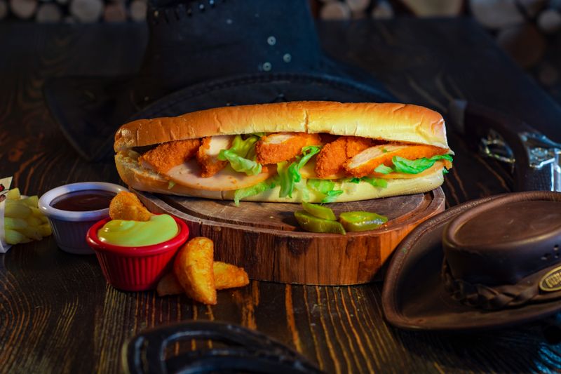 Hangry Joe's classic hot chicken sandwich deal