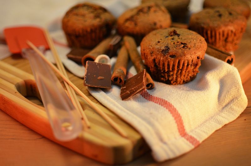 Sweet cornbread muffin at Hangry Joe's